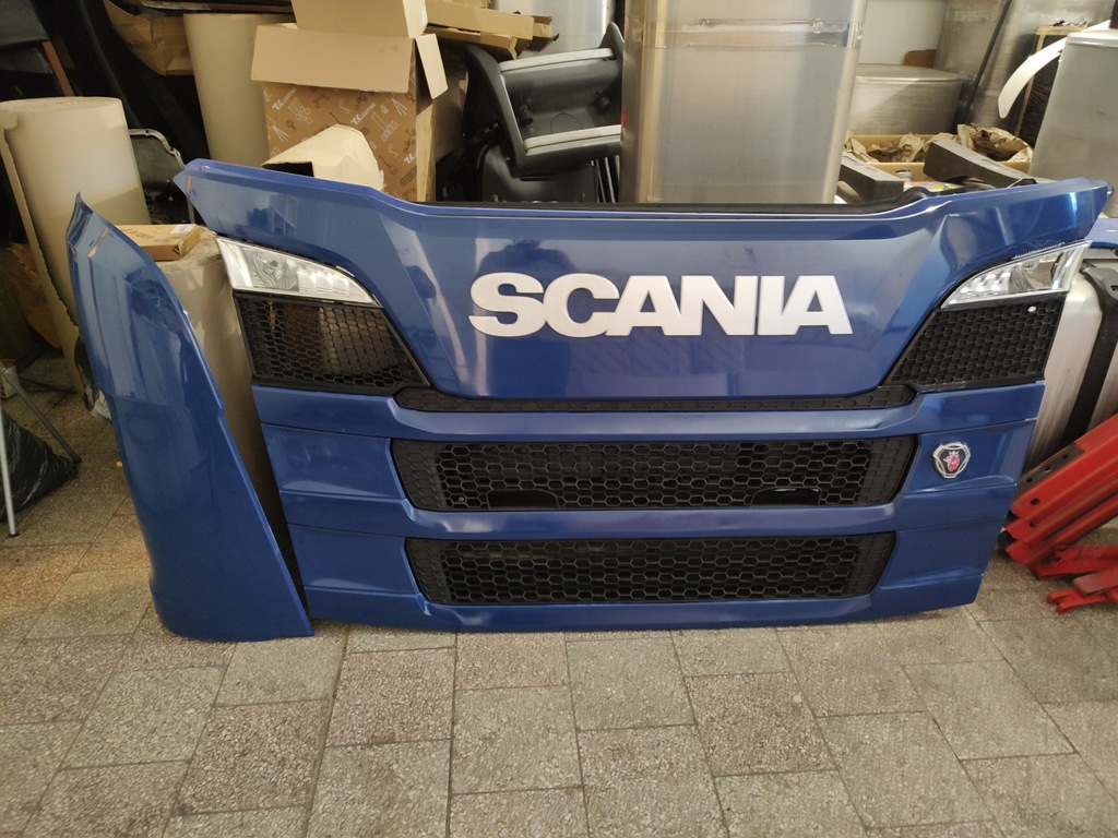 фото №1, Капот решётка радиатора решётка радиатора scania r ngs оригинальный номер 2286062