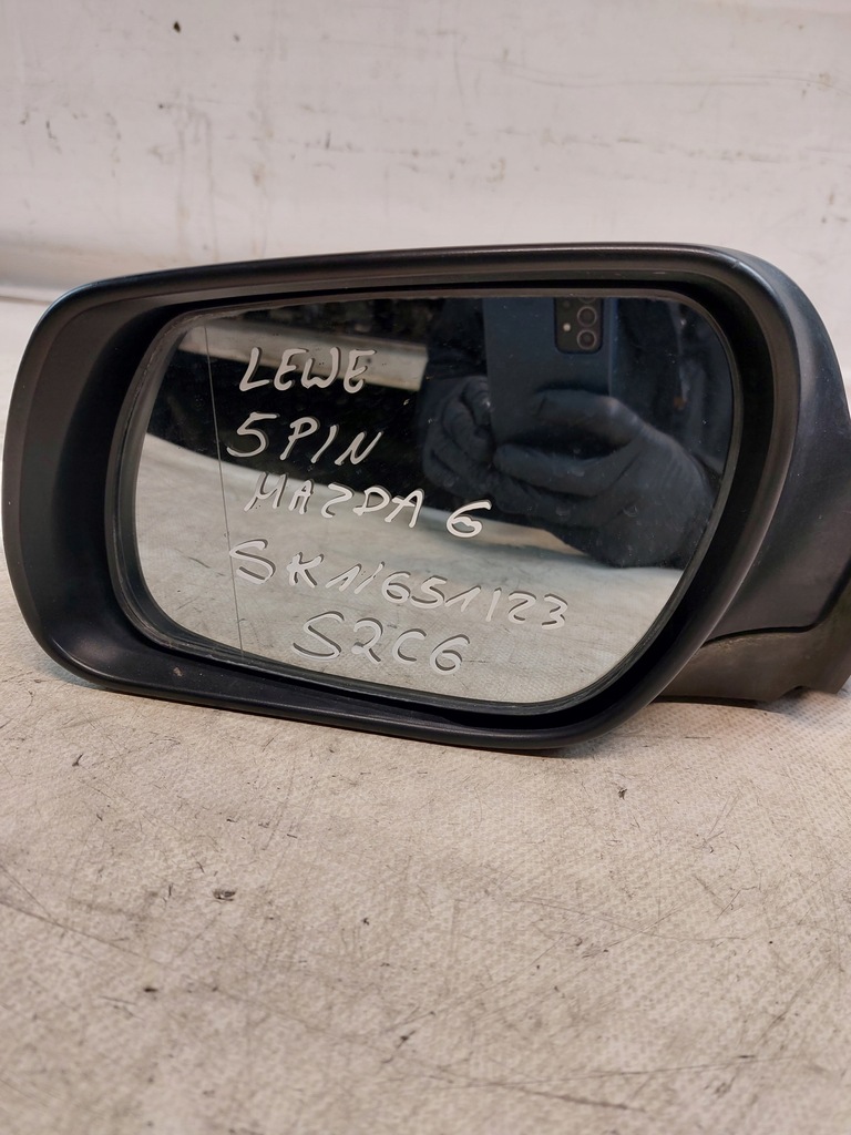 фото №8, Зеркало левая 5 pin mazda 6 gg