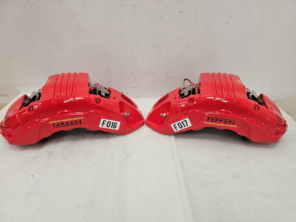 фото №8, Суппорты суппорт ferrari sf90 ceramika перед левый тормозные колодки новый