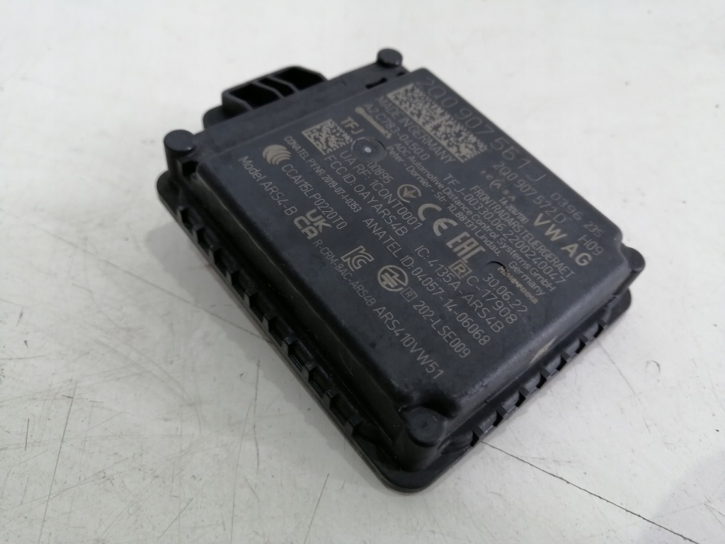 фото №2, Радар датчик 2q0907561j