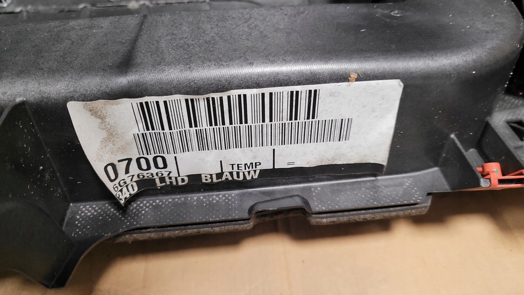 фото №9, Консоль панель приладів панель приладів ford s-max galaxy niebieska