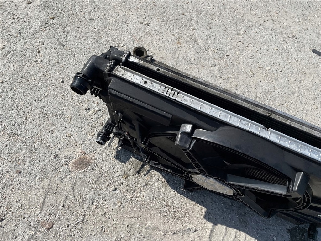 фото №6, Радиатор комплект радиатор вентилятор dsg 2.0 tdi vw passat b8 15-19 rok