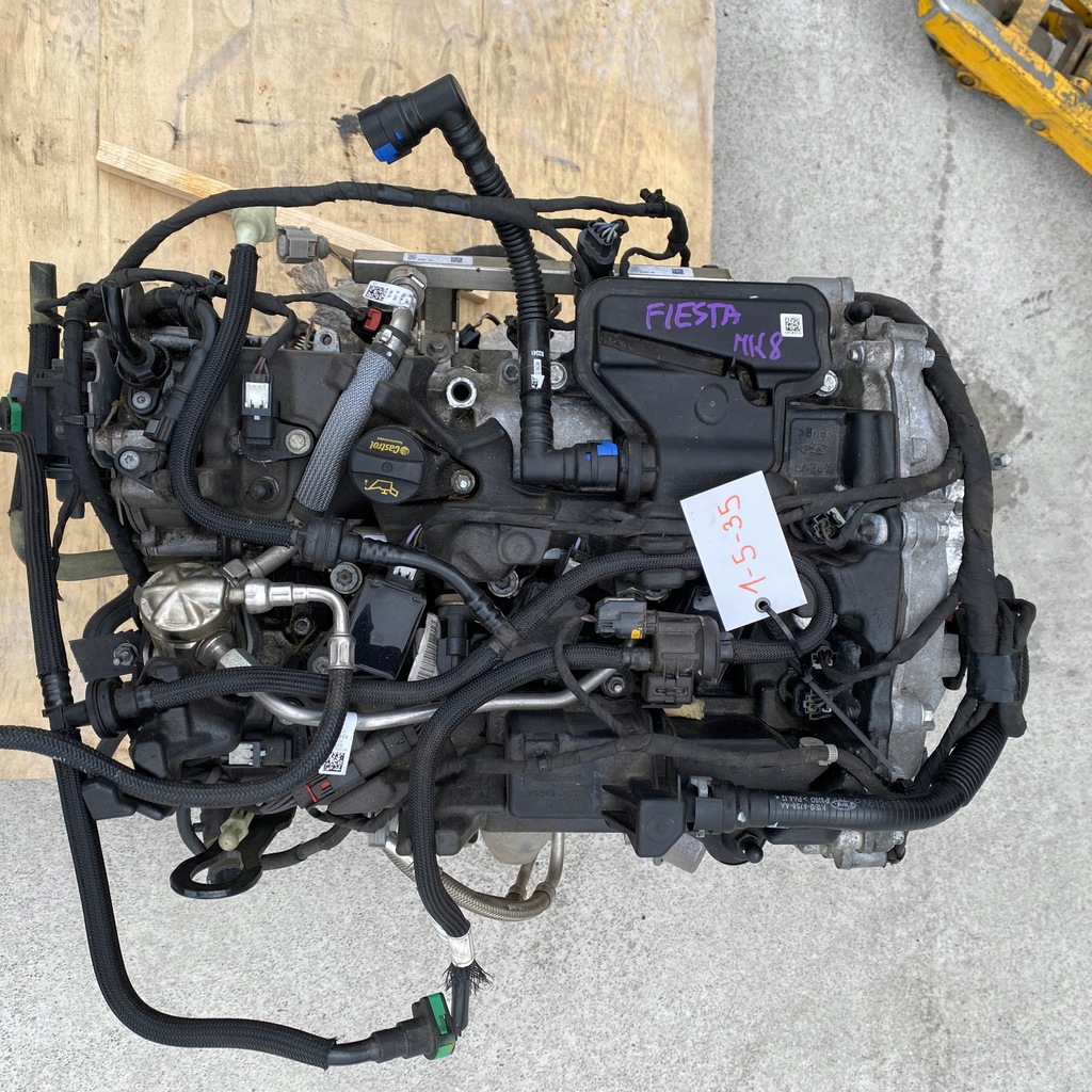 фото №7, Kompletny двигатель ford fiesta mk8 puma mk2 kuga focus turbo 1.5 ecoboost