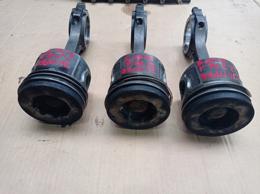 фото №9, Поршень шатун ducato jumper boxer 2.2 euro5 поршень