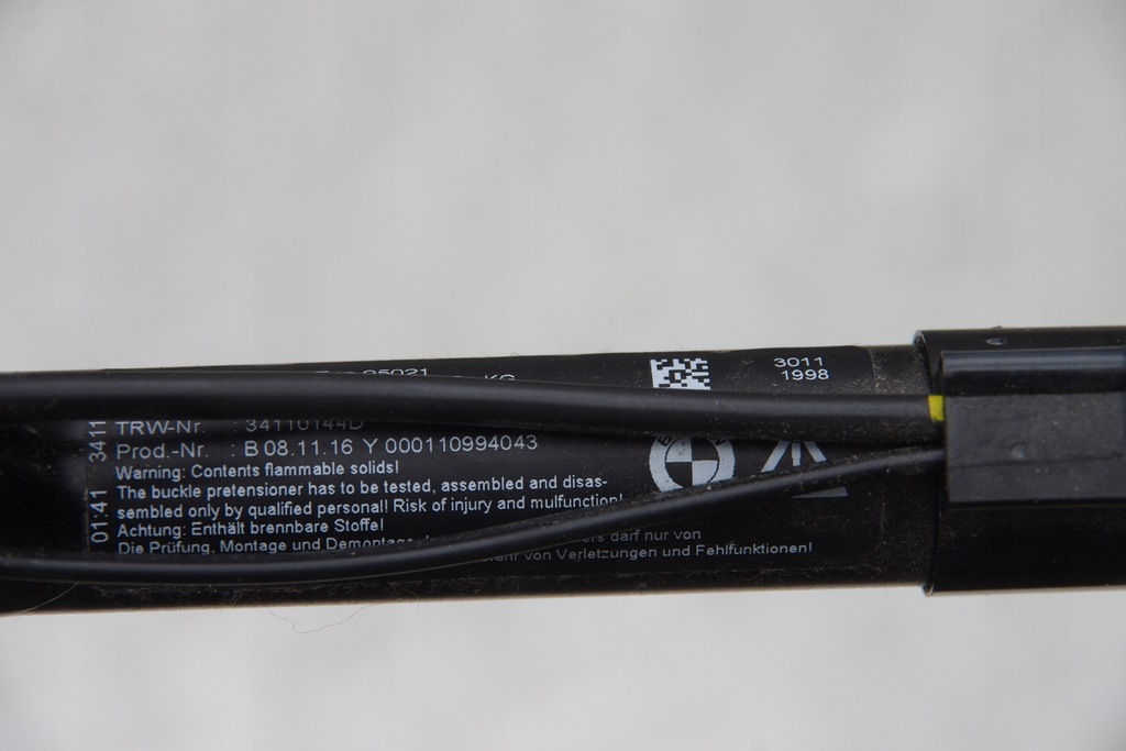 фото №6, Натяжитель поперечина пиротехнический bmw 3 f34 gt