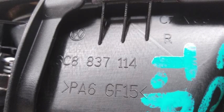 фото №3, Ручка внутрішня правий задня vw passat cc 3c8837114