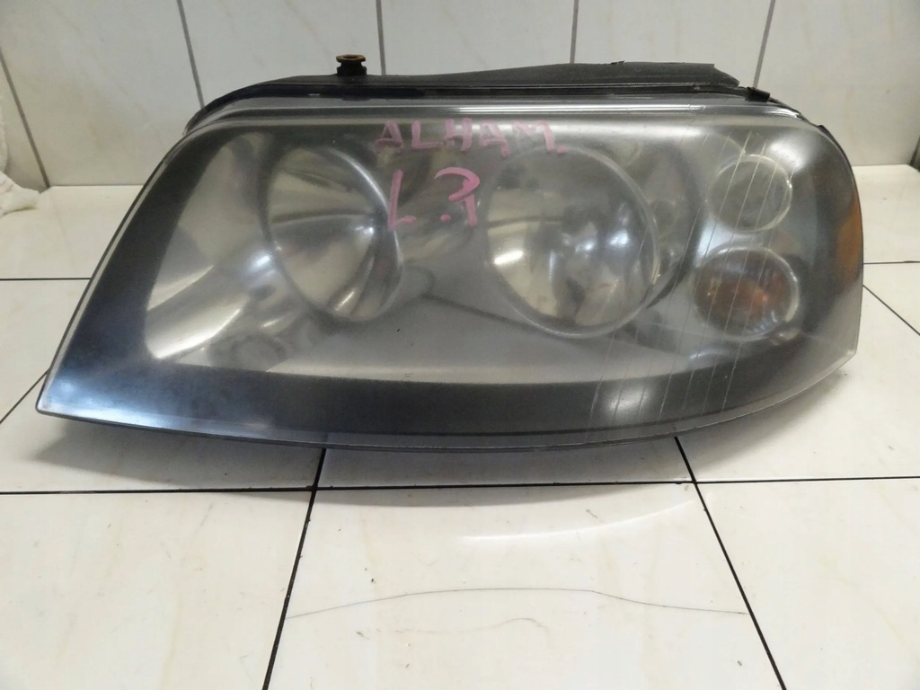 фото №1, Seat alhambra mk1 2000 lift лампа фара лівий перед 7m7941015h
