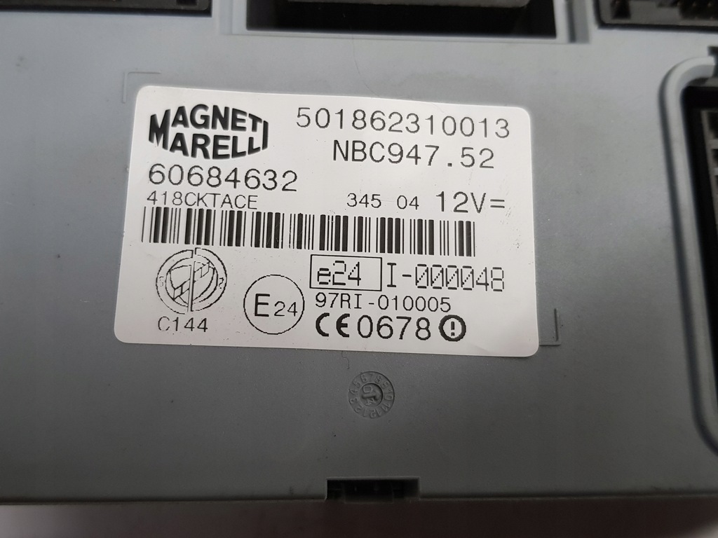 фото №3, Коробка модуль bsi alfa romeo gt 60684632