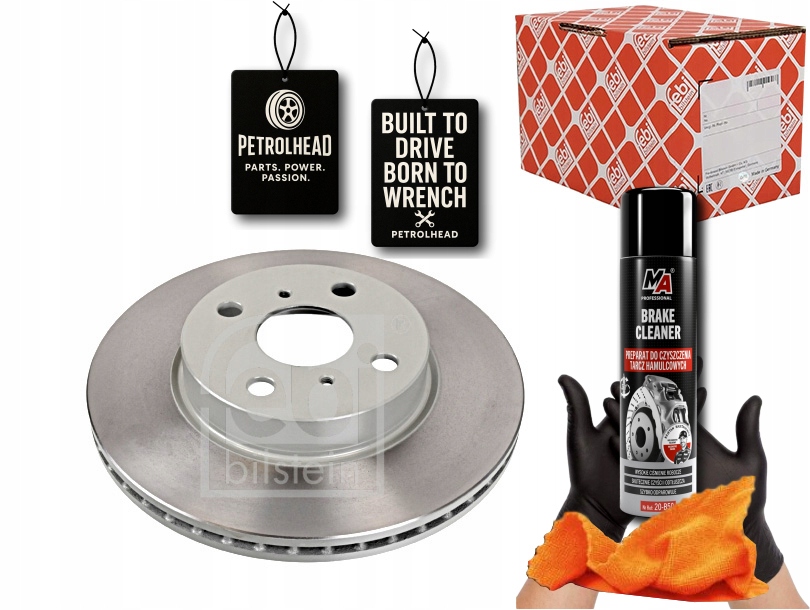 фото №1, Тормозные диски тормозные 2szt. перед toyota iq aston martin c #petrolhead pro+ kit2