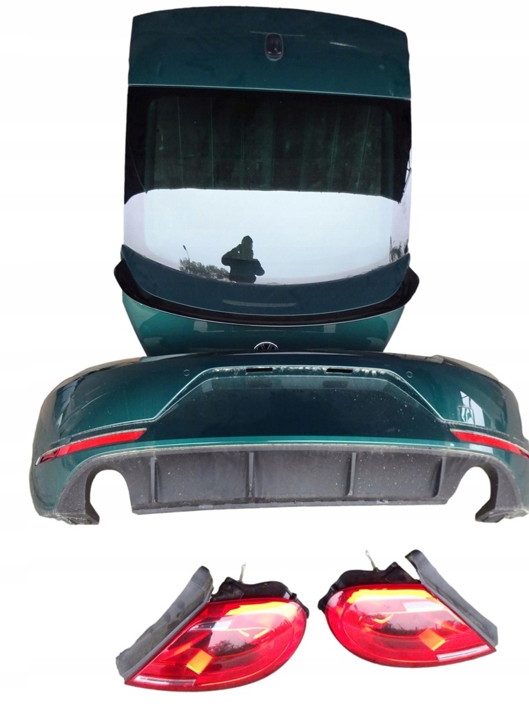 фото №1, Vw beetle 5c r line крышка багажника задняя la6j