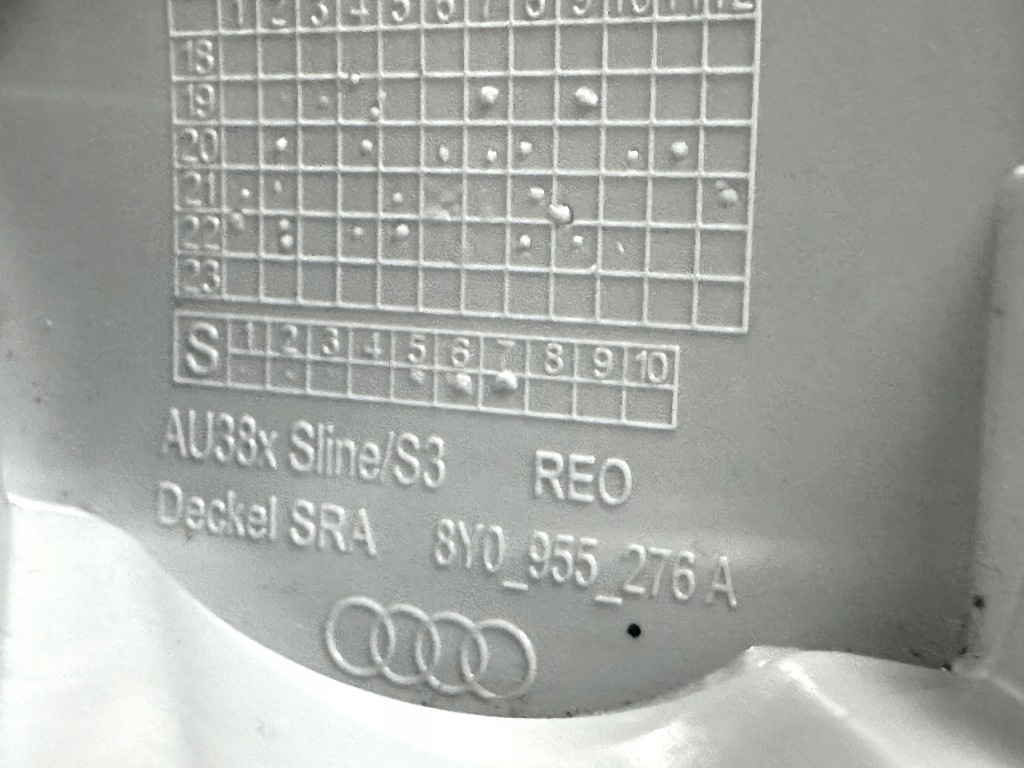 фото №9, Заглушка распылителя лампа правая - audi a3 8y0 s-line, s3 - aso audi