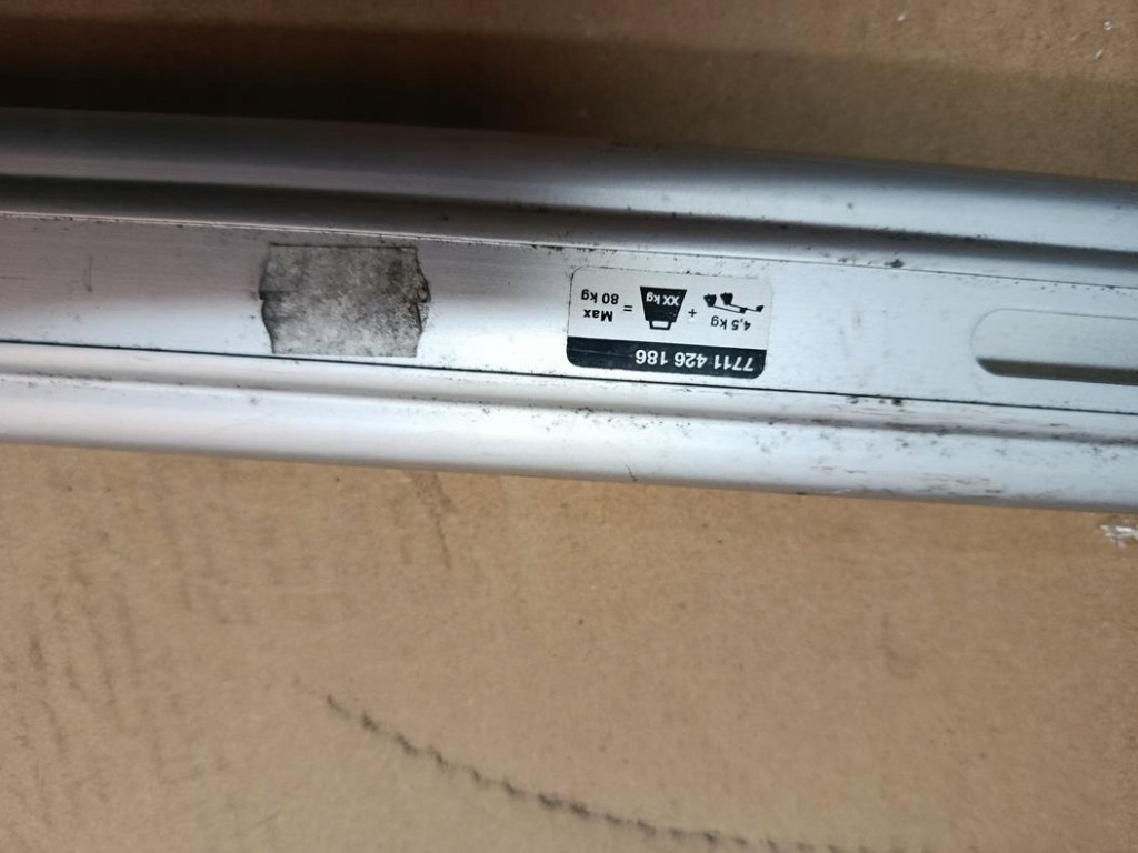 2x рейлінг даховий renault megane scenic 3 новий leżak magazynowy в Україні