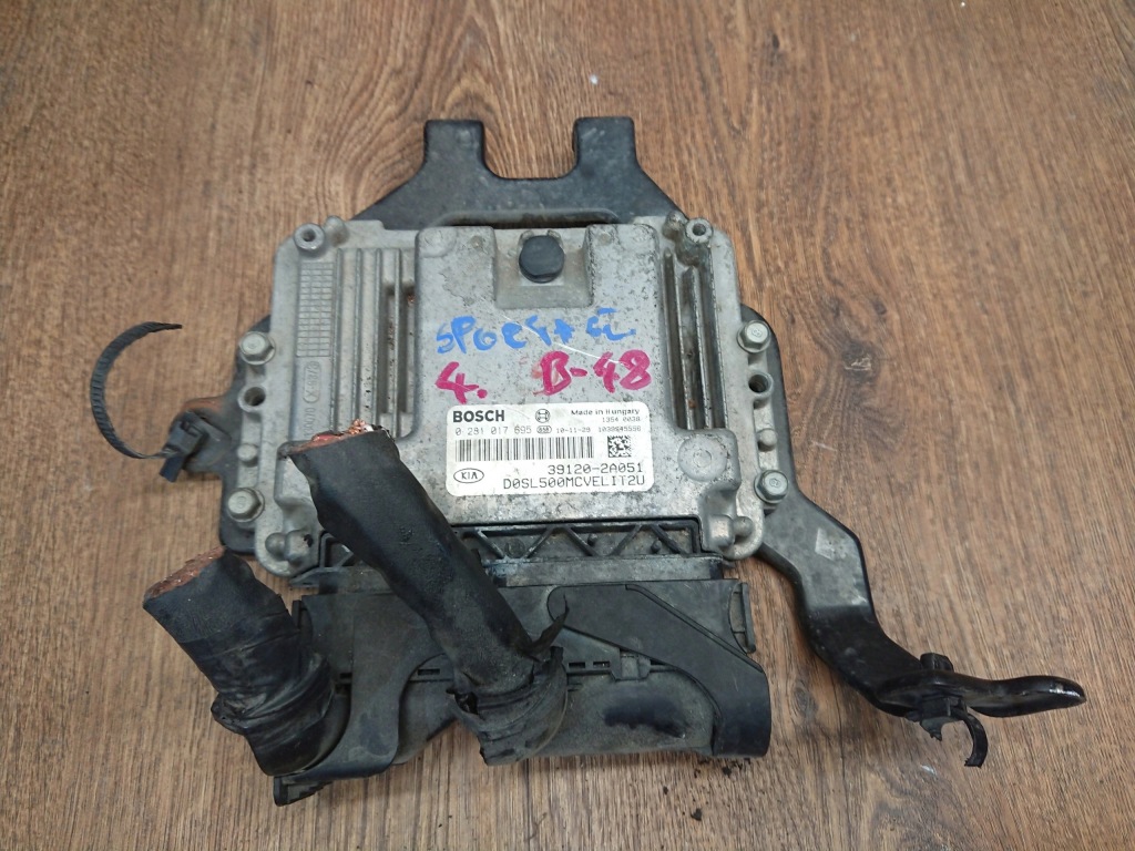 фото №1, Sportage iii блок керування двигуна 1.7 crdi 0281017695