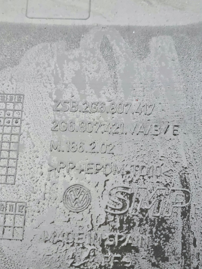 фото №8, Vw polo 2g6 бампер задний задняя