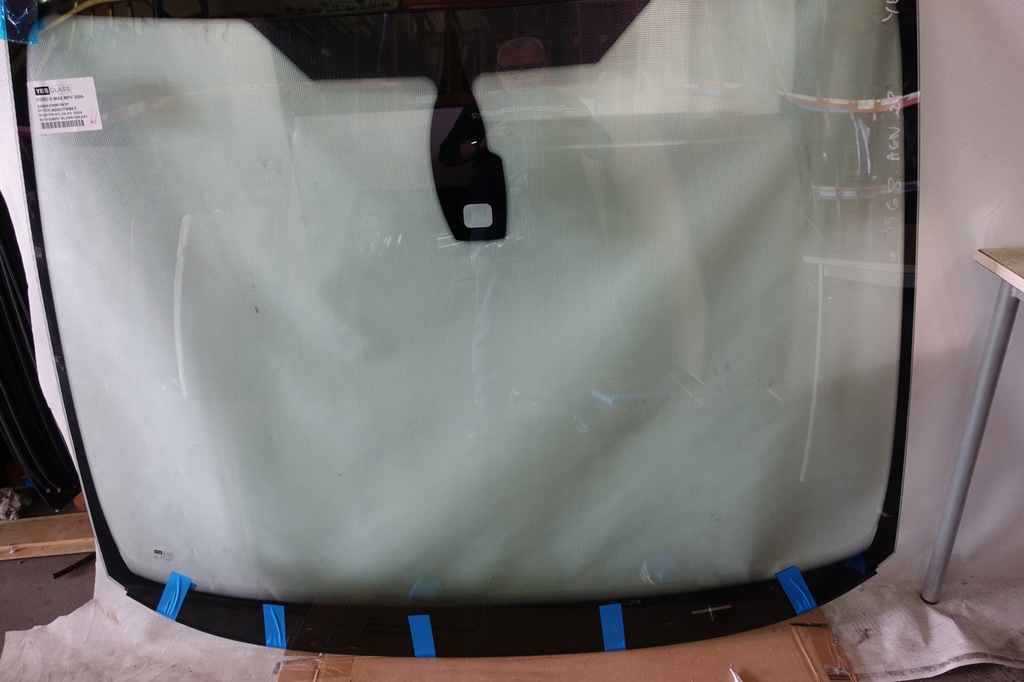 фото №1, Стекло передняя ford s-max 2007-2012 solar, датчик, датчик, подогрев