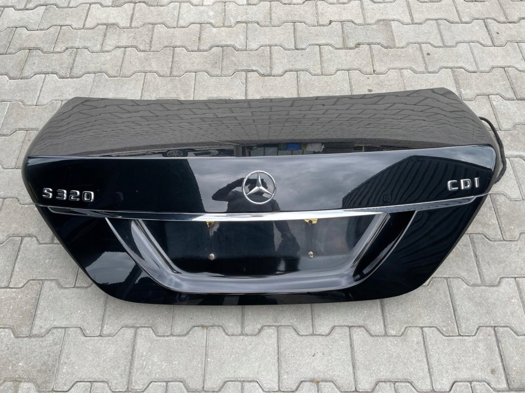фото №1, Mercedes s w221 крышка багажника задняя цвет c197 комплектная