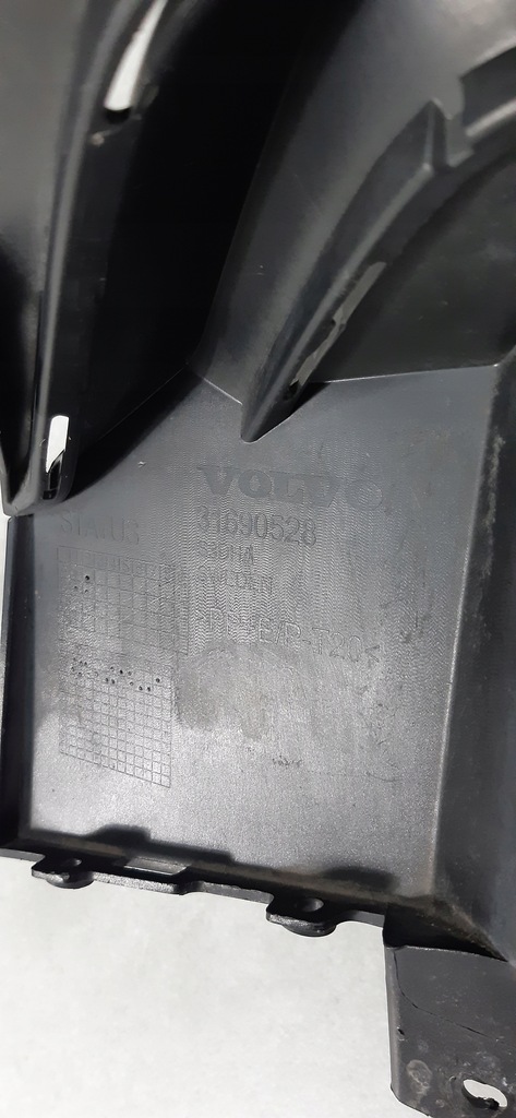 фото №9, Volvo s60 iii спойлер диффузор бампера задняя r-design 31690528