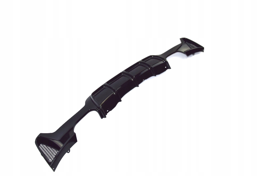 фото №12, Диффузор бампера заднего do bmw 4 f32 f33 f36 спойлер abs глянцевый sobmart