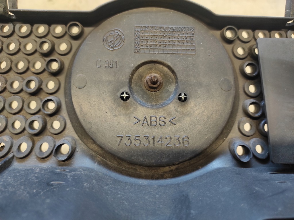 фото №5, Fiat panda ii 2 03- решітка радіатора решітка радіатора решітка радіатора 735314236