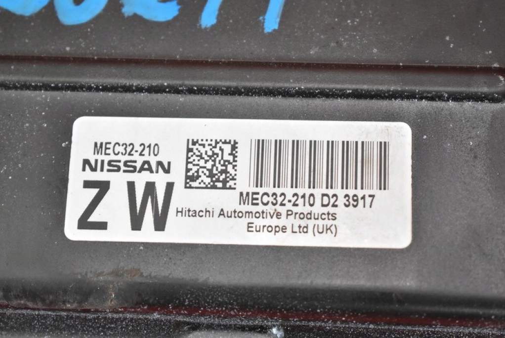 фото №7, Блок управления бортовой компьютер двигателя mec32-210 nissan almera n16 1.5 16v 98 km 00-03