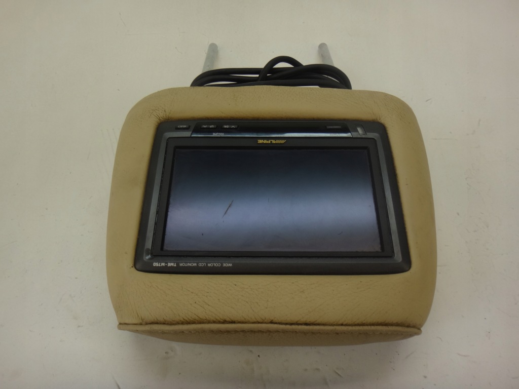 фото №10, Монітор w підголівник дисплея lcd 16.5 cm alpine tme-m750 bmw x5 e53