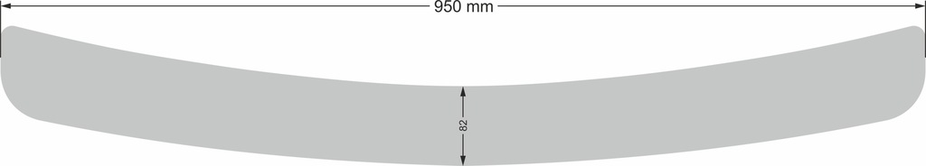 фото №8, Молдинг na бампер opel astra iv j fl kombi