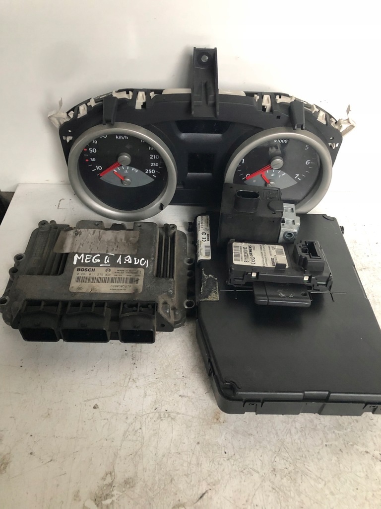 фото №1, Блок управления набор стартовый renault megane ii 1.9 dci 8200305678