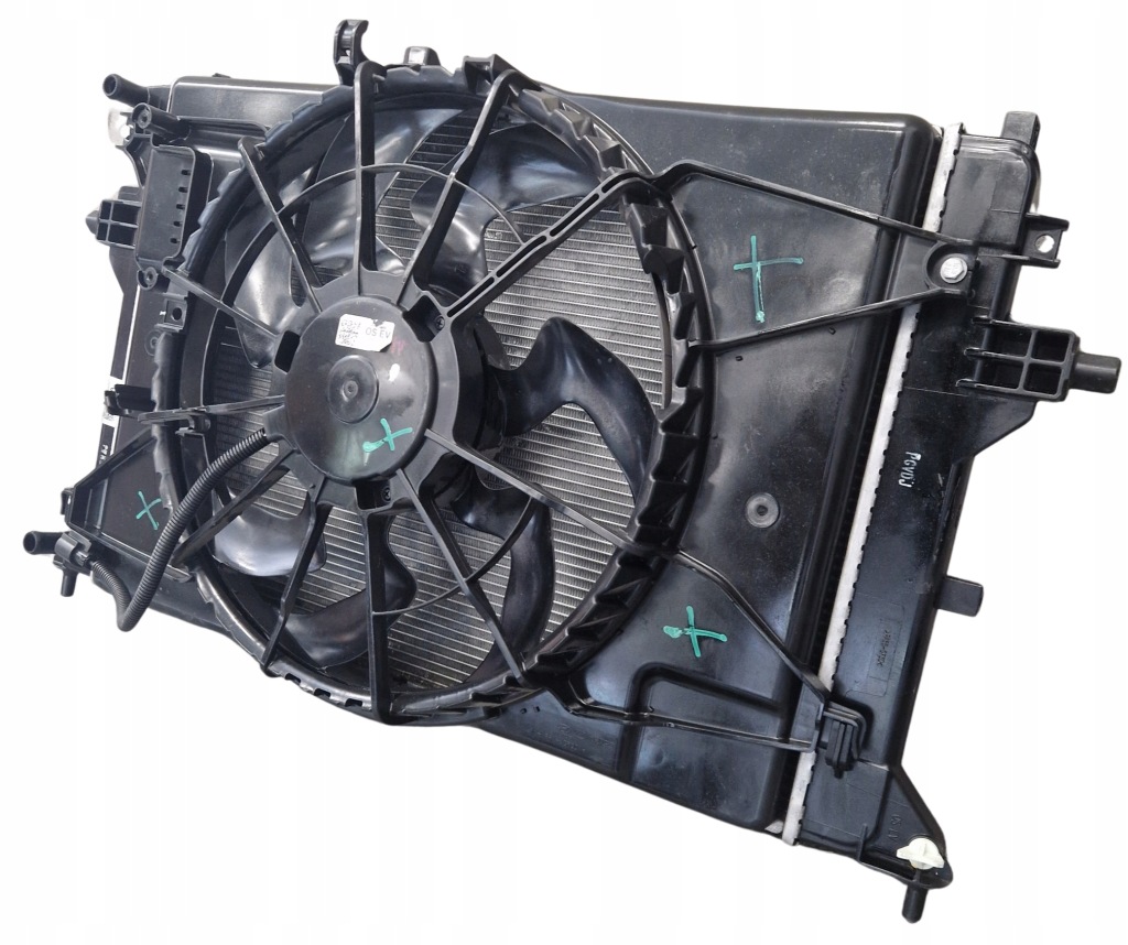 Комплект радиатор hyundai kona e-niro ioniq ev 2017- Оригинал