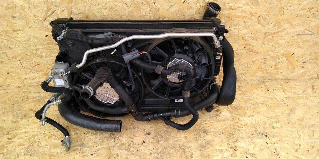 Радіатор вентилятор інтеркулер комплект  ford edge 2 Недорого