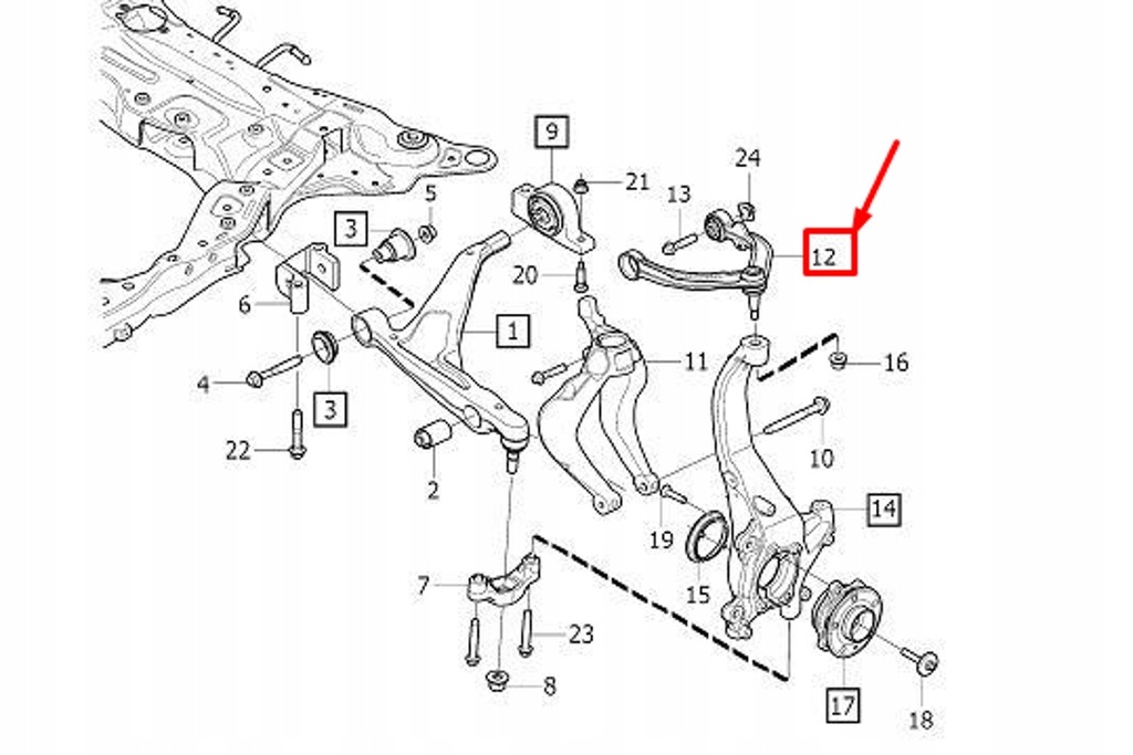 фото №8, Volvo xc90 ii mk2 передній лівий верхній важіль 32395242 новий оригінальний