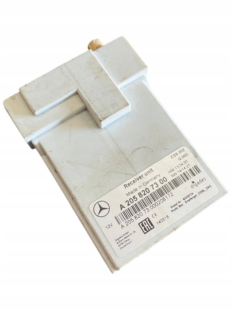 фото №1, Mercedes s w222 модуль блок керування webasto a2058207300