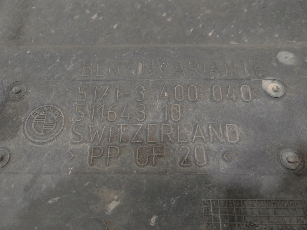 фото №7, Защита бака топлива подвеска правая bmw x3 e83 lift 3400040 14431931