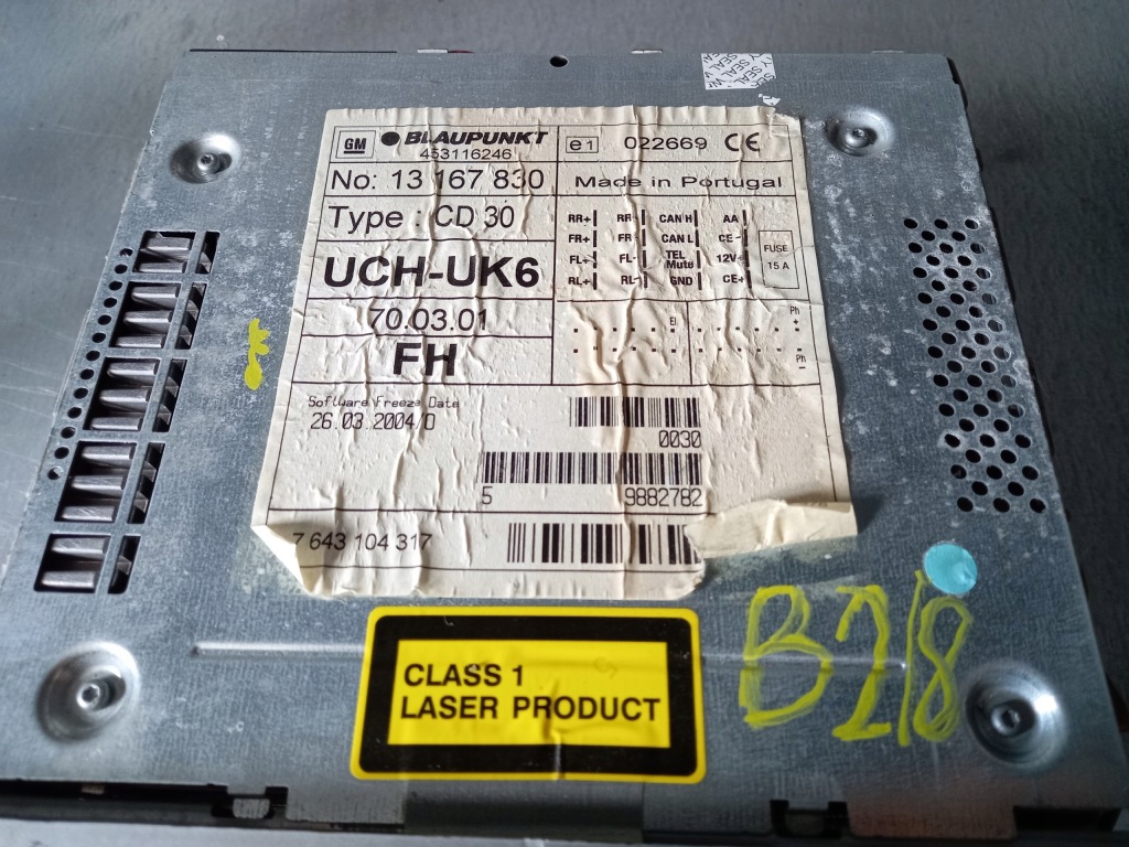 Opel meriva радіо програвач 7643104317 Ціна