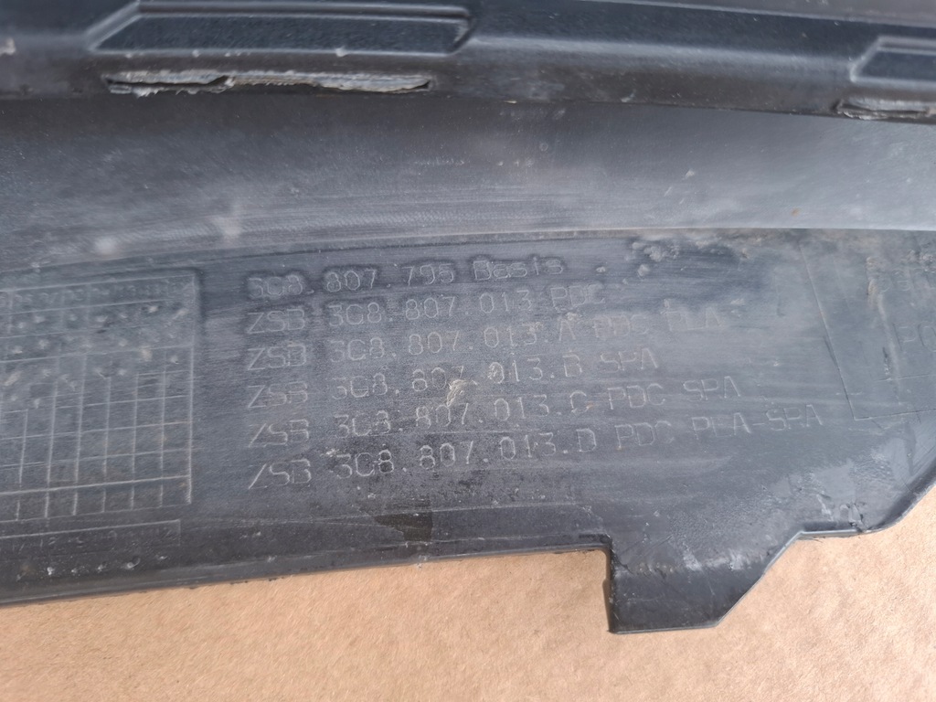 фото №15, Кутик бампера передній vw arteon 3g омивачі pdc оригінал