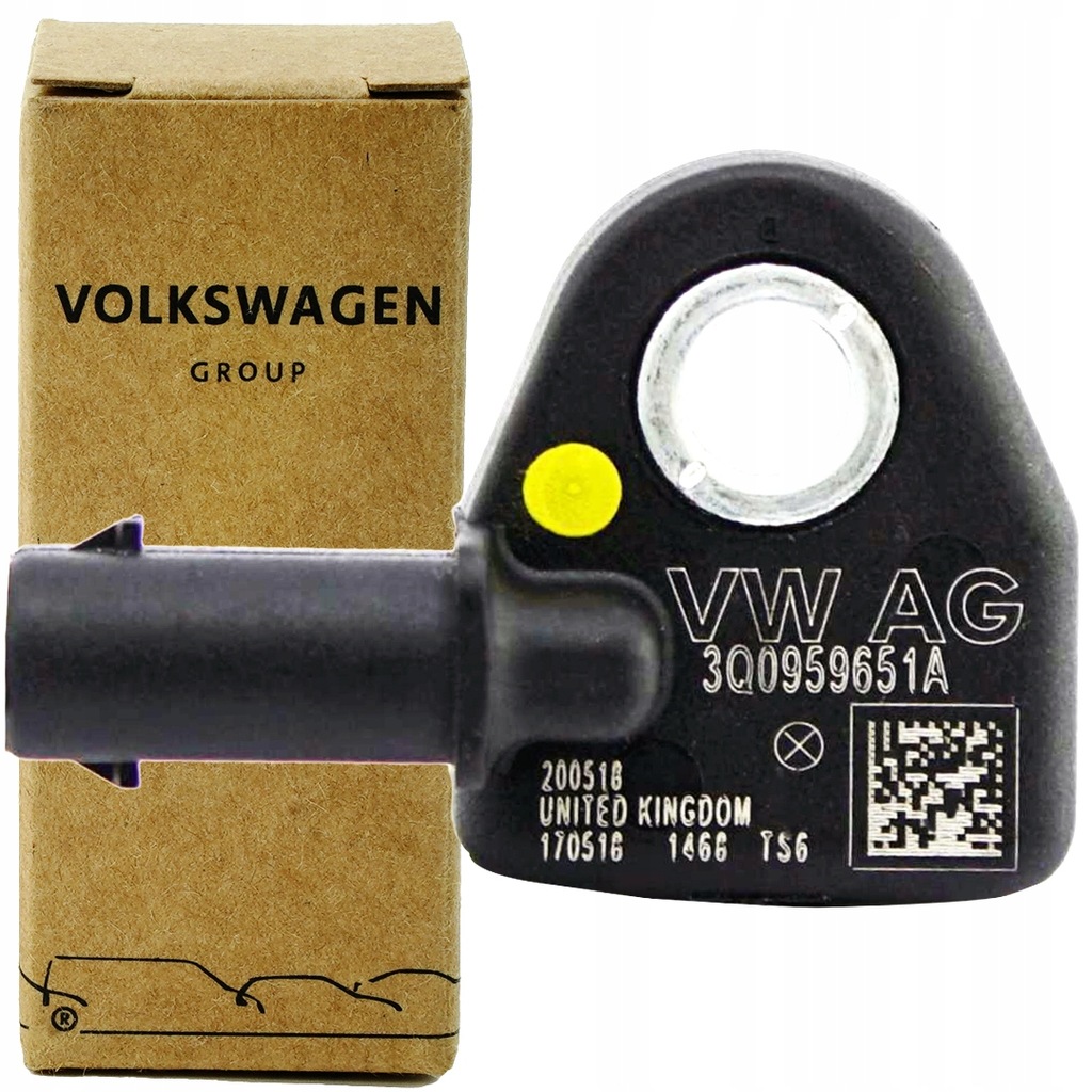 фото №10, Новый оригинальный датчик датчик удара passat b8 octavia iii 3q0959651a