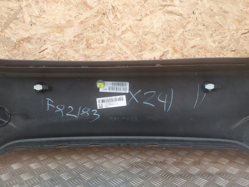 фото №14, Bmw оригинальный номер 8056223 f82 f83 m4 бампер задняя задний m power 4 pdc nardo gray p6k