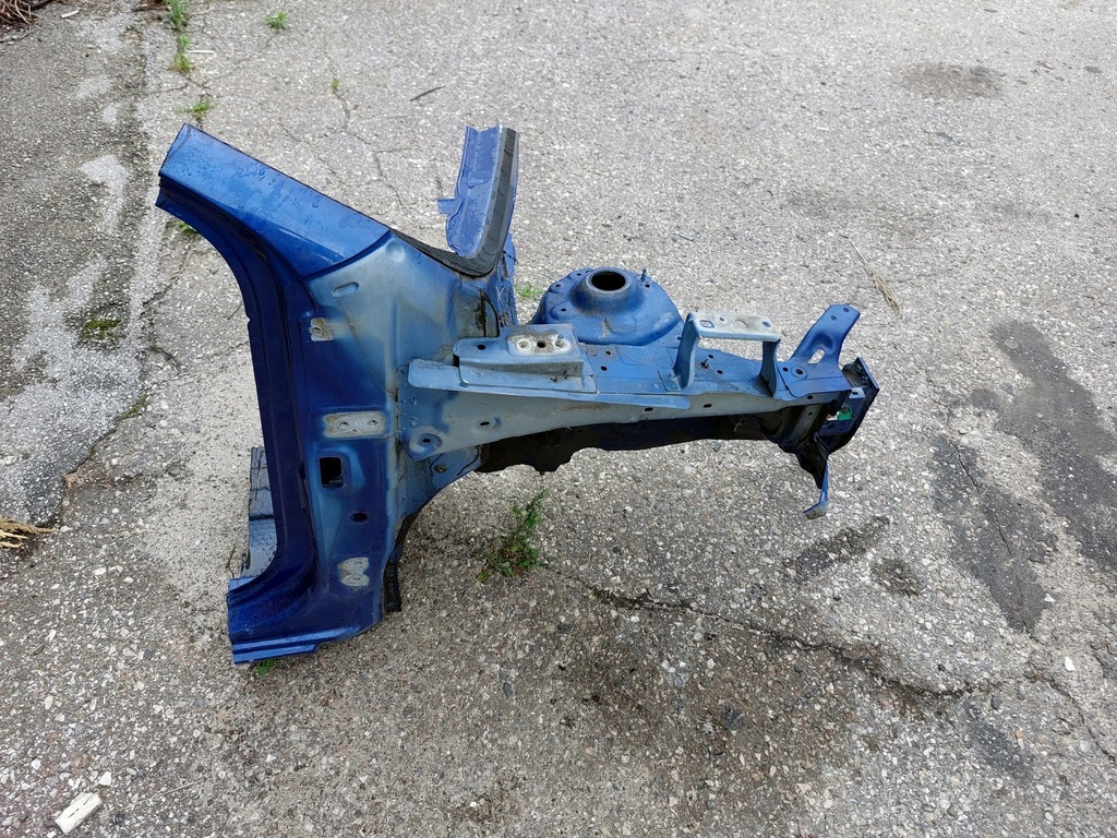 фото №1, Чверть правий лонжерон блок двигуна i20 08-15 u6