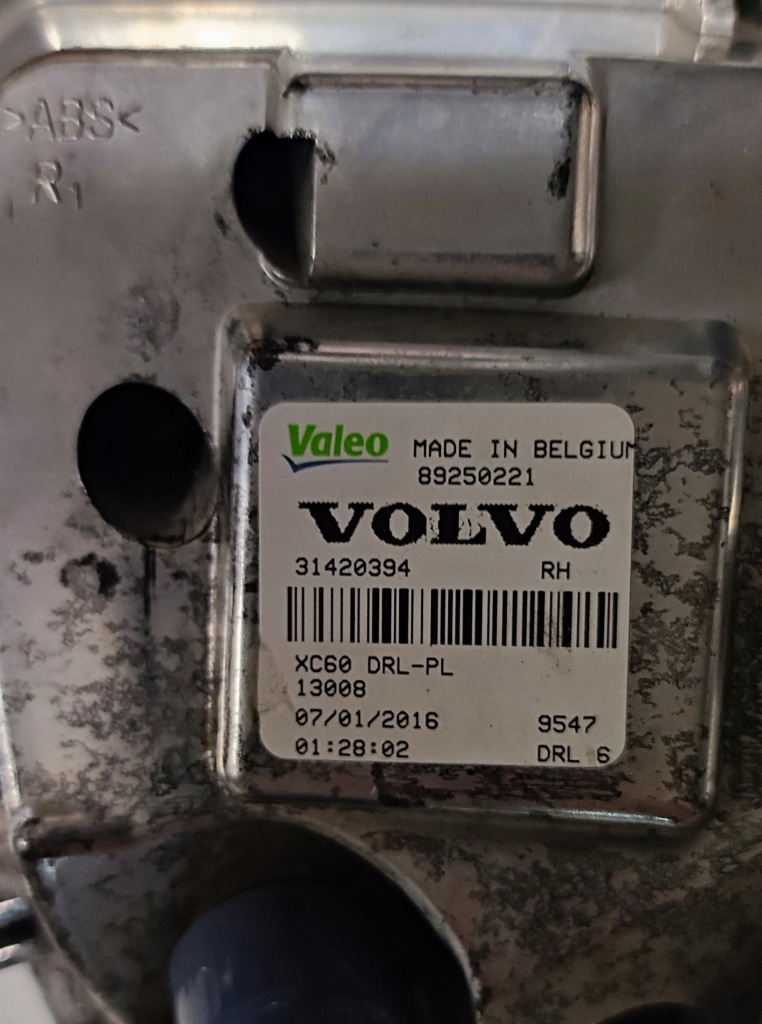Led volvo оригінальний номер 31420394 Доставка