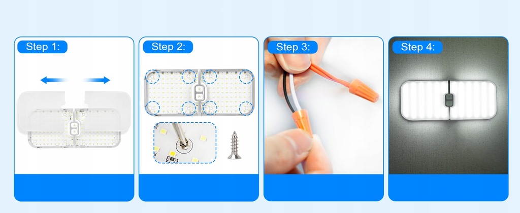 фото №10, Лампа led do автомобілів kempingowych oświetle