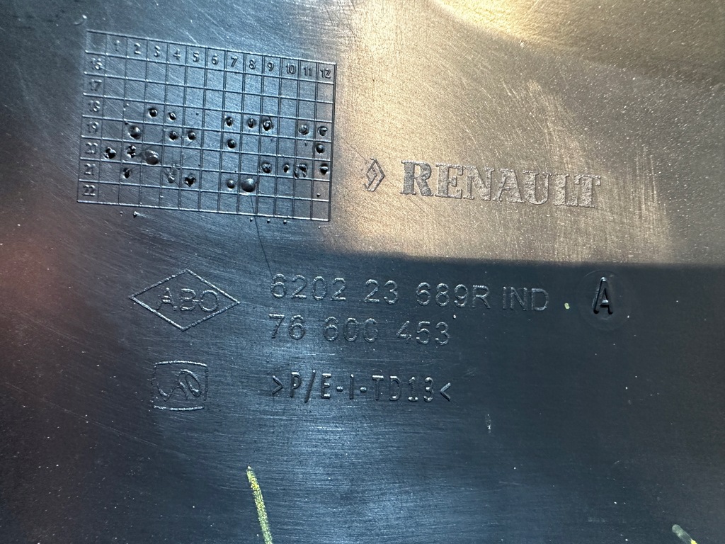 фото №9, Dacia lodgy 2012- бампер перед передний 620223689r