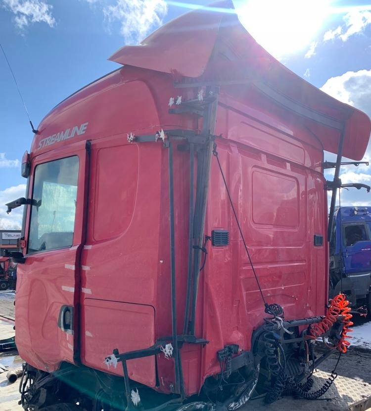 фото №2, Пошкоджена кабіна scania r streamline europa