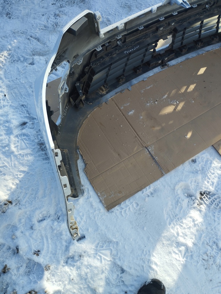 фото №5, Nissan primastar ii 2 nv300 lift 21- бампер перед решётка радиатора