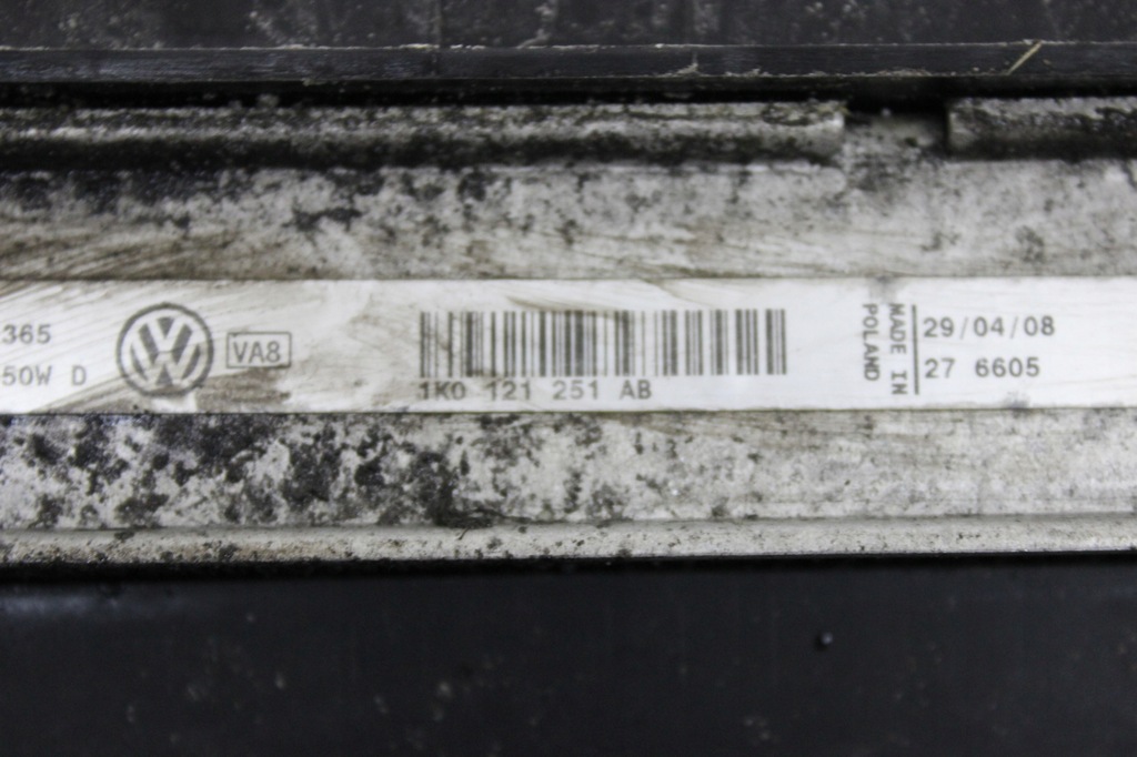 фото №5, Комплект радіатор вентилятори vw golf v 2.0 tdi