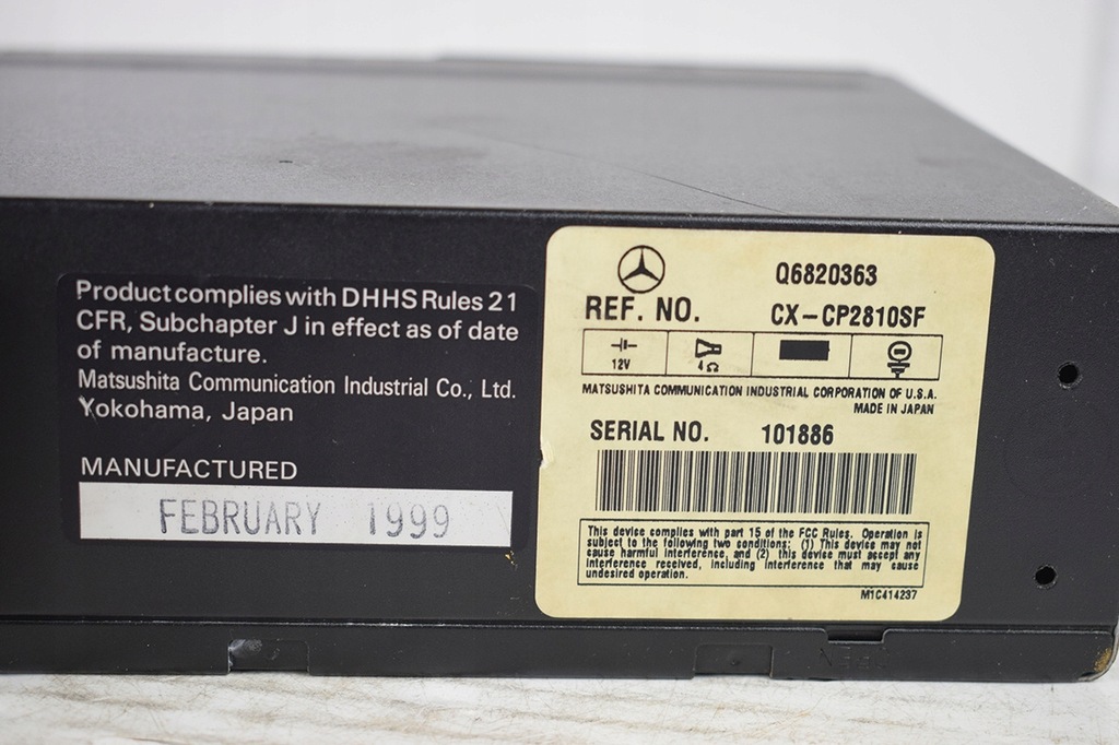 фото №5, Чейнджер дисків cd mercedes ml w163