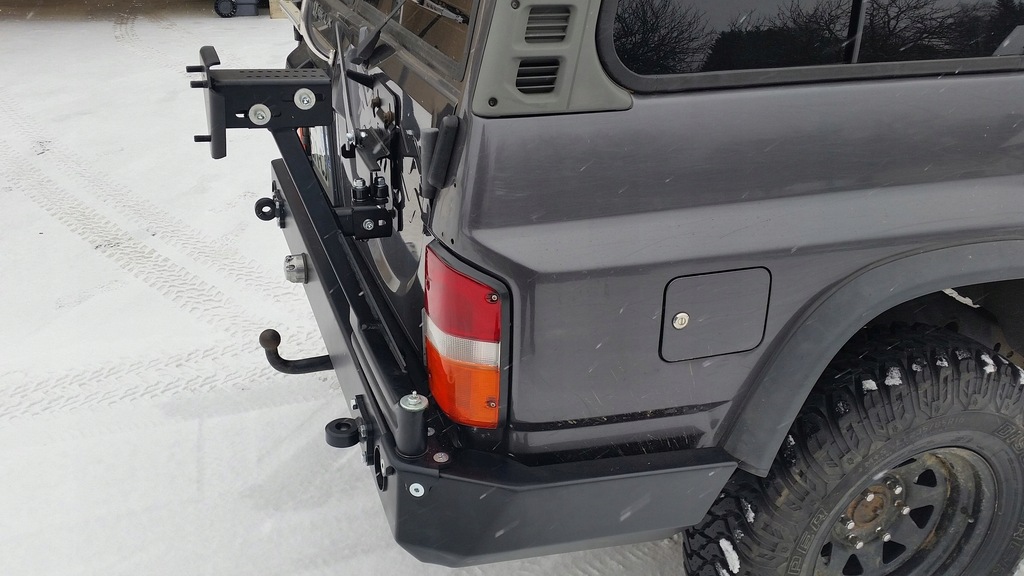 фото №6, Бампер задняя задний nissan patrol y60 стальной бесплатно