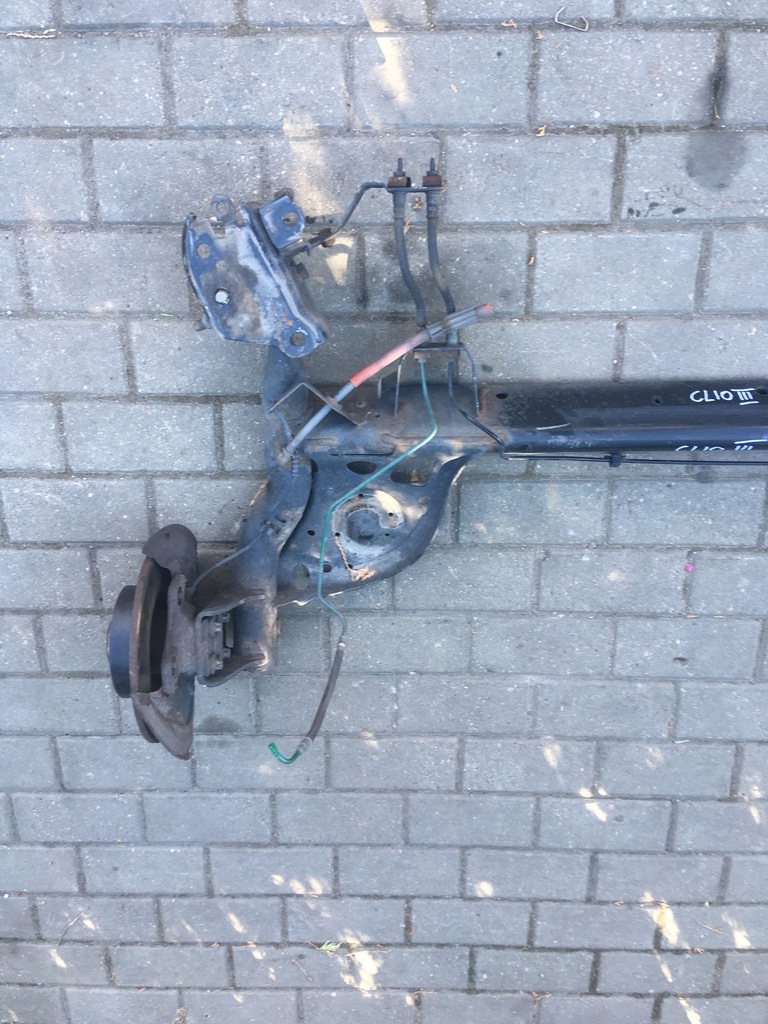 фото №3, Renault clio iii oś балка подвеска задняя тормозные диски