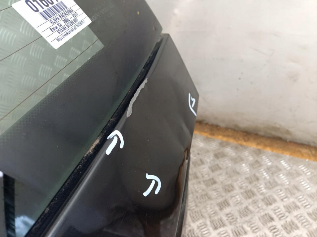 фото №6, Bmw x3 e83 lift крышка багажника багажника blacksapphire