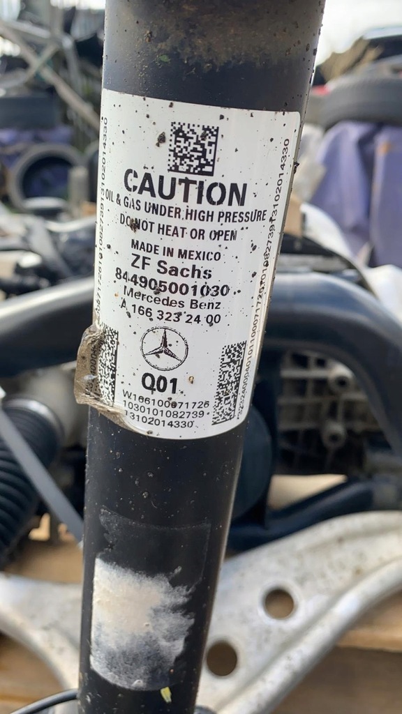 фото №4, Mercedes ml w166 gl w166 cdi рычаг zawrotnica l r