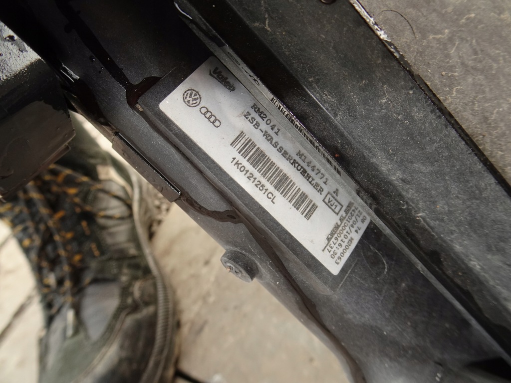 фото №6, Skoda octavia ii fl 1.2 tsi вентилятор, радіатор