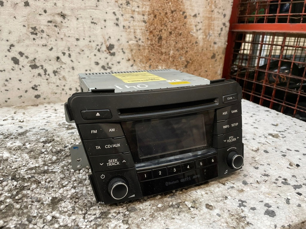 фото №6, Hyundai i40 радіопрогравач cd 96170-3z0504x